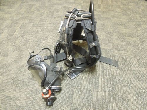 Ranger isi breathing apparatus scba back pack with regulator mask for sale