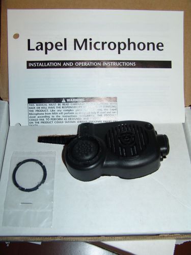 MSA Clearcommand Lapel Mic. System. PN 10025553