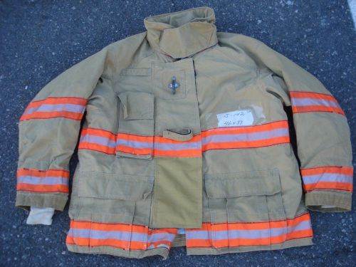 46x37 Jacket Big Firefighter Turnout Bunker Fire Gear CAIRNS...J142