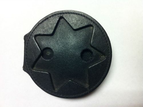 7 Point Star Recessed Badge Holder