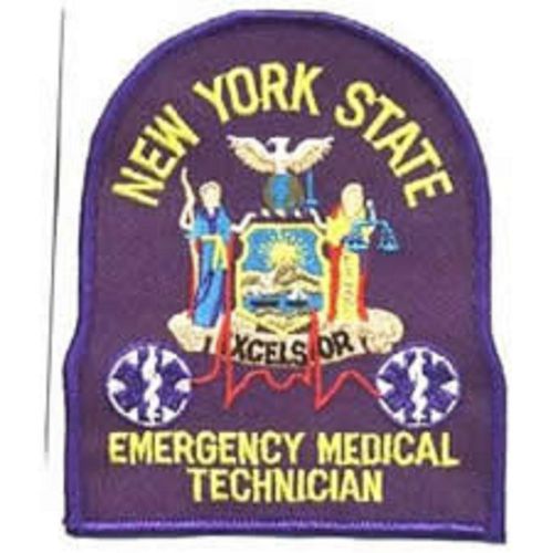 HEROS PRIDE- #5330-NY State Emergency Medical Technician- 4&#034; x 4-3/4&#034;