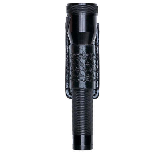 Aker a554-bp open top &amp; bottom flashlight holder w/ retention device for stinger for sale