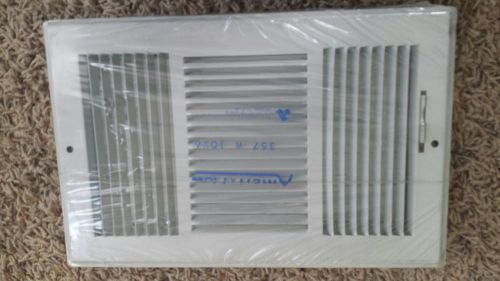 Lot of 4 ameriflow 3-way register 10&#034; x 6&#034; ceiling wall for sale