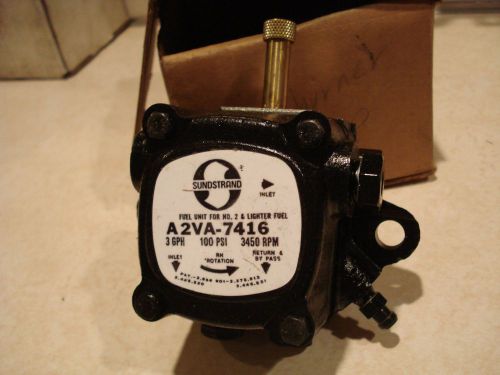 Suntec a2va-7416 sunstrand mini oil burner pump nib for sale