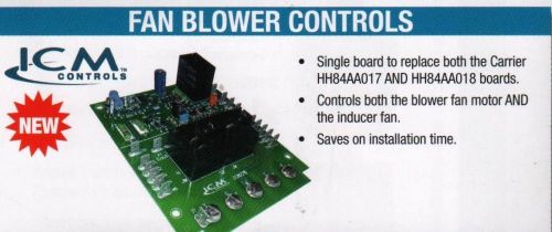 HVAC Part-&#034;ICM&#034; Fan Blower Control/ICM278/Carrier Replacement-NEW