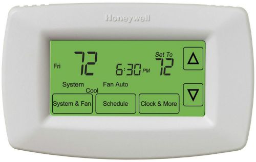 Honeywell RTH7600D Touchscreen 7 Day Programmable Thermostat  Brand New
