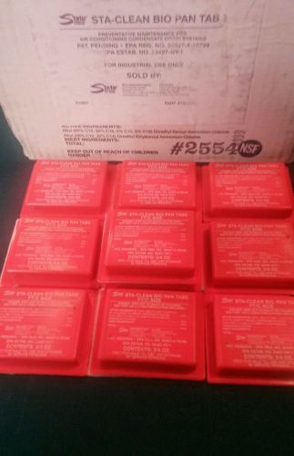 State sta-clean bio pan tabs * for a/c condensate drain pans 11pcs for sale