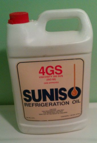 Suniso 4GS refrigeration oil viscosity 300 Sus  1 gallon