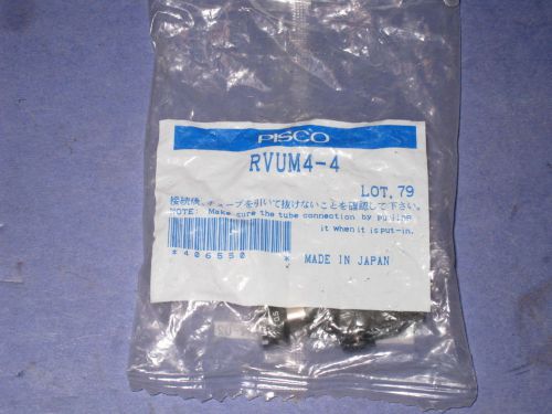 1 Pisco RVUM4-4  PRESSURE REGULATOR  4mm tube  6R