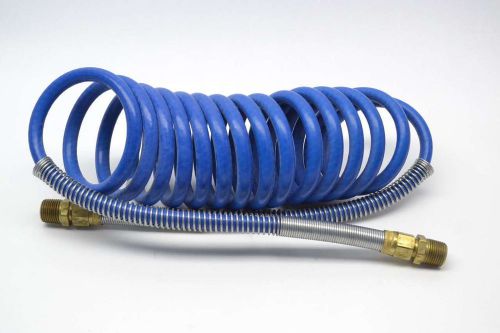 FAIRVIEW 1486L-8-15 BLUE 15FT RETRACTABLE 1/2IN OD X 1/2IN NPT AIR COILS B415552