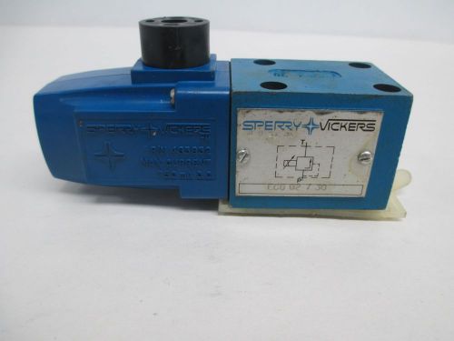 Vickers ecg 02 7 30 sperry 750ma dc solenoid hydraulic valve d326662 for sale