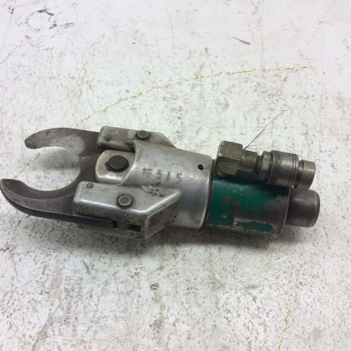 (1) USED GREENLEE 751 HYDRAULIC CUTTER HEAD 751  / GREENLEE 746 RAM NO PUMP