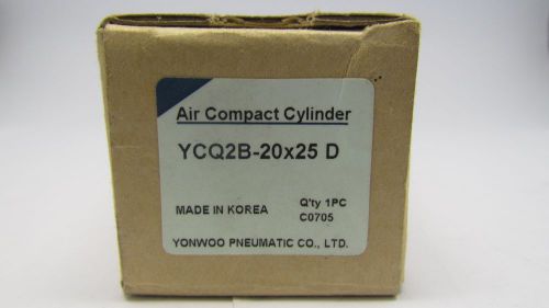 YPC AIR  COMPACT CYLINDER YCQ2B-20x25 D NEW