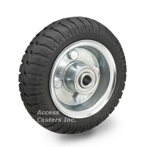 6ANF62 6&#034; x 2&#034; No Flat Pneumatic Wheel, 250 lbs Capacity, 1/2&#034; Ball Bearings