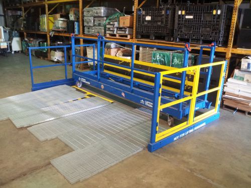 Lifting technologies custom scaffolding equipment lift expandable 150&#034; x 81&#034; for sale