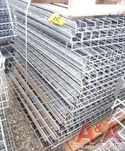Wire decking for pallet racking 47 in  x 52 in , qty 24 20118 for sale