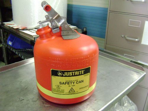 2227  2.5gal. Justrite Safety Can No.14261