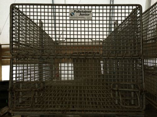 Palletainer junior Wire Baskets container for pallet rack wire cage