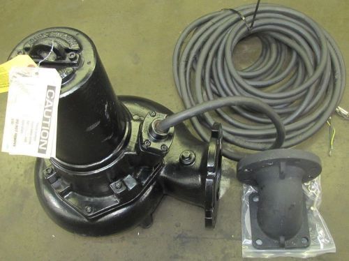 Abs afp1541.2-m105/4 460/230 14.1hp 253mm imp. dia. 3ph submersible pump rebuilt for sale