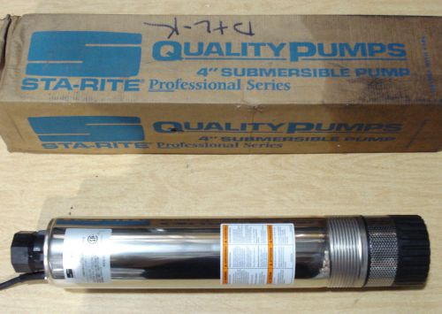 Sta-rite 10dom05121 4&#034; deep well pump 10 gpm 1/2 hp 115v 1 phase 2 wire for sale