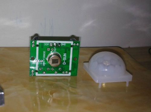 10 pc HC-SR501 Adjust IR Pyroelectric Infrared PIR Motion Sensor Detector Module