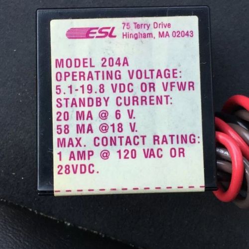 ESL end of line device model 204A Unused