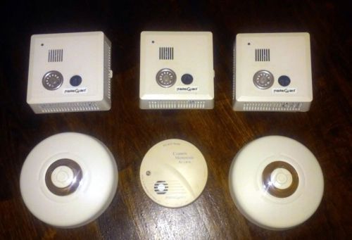 Lot Of 6 MasterGuard Photoelectric Residential Smoke Fire Alarm Carbon Monoxide