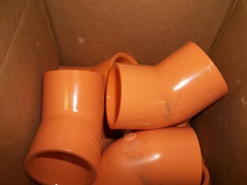 (10) Thermofit CP45-112 CPVC 45 Degree Elbows 1-1/2” SOCxSOC Fire Sprinkler Pipe