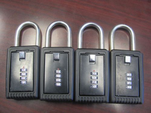 4 Contractors , Real Estate coded lock boxes, 4 diget combination