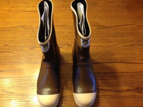 Onguard neoprene model #85551 boots, men, size10, 12.5&#034;height steel toe, brown for sale