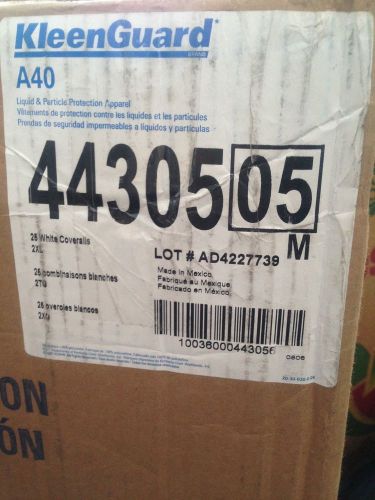 50 kleenguard a40 44305 protective coverall  lot of 50  xl  free shipping for sale