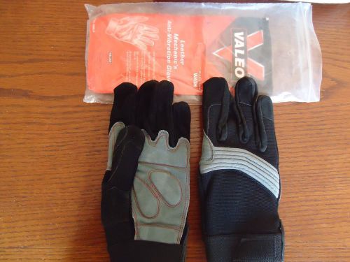 VALEO Model GMLA Anti-Vibration Gloves,L,Black,PR