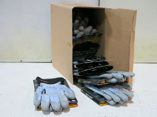 12 pair ansell 97-006 activarmr carpenter work gloves, size: 9(medium) for sale
