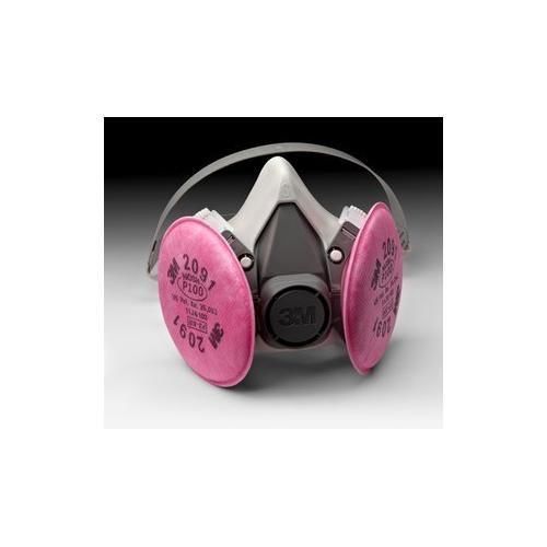 3m 6391 p100 reusable respirator gas mask - large new for sale