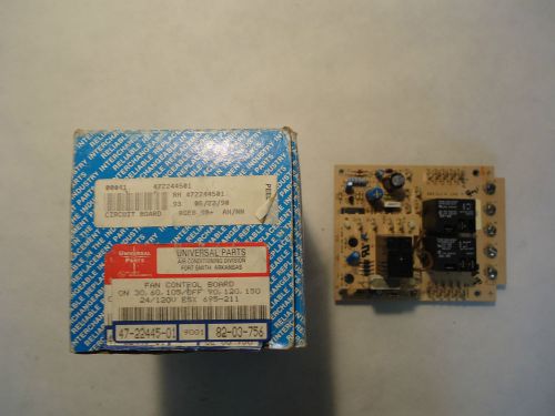 NEW IN BOX UNIVERSAL PARTS/RHEEM 47-22445-01 FAN CONTROL CIRCUIT BOARD