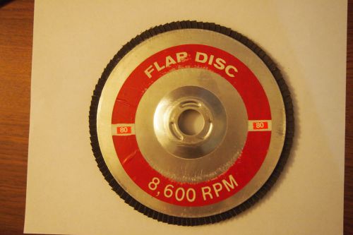 Prime source 7&#034; flap disc 80 grit (6 - flap disc ) for sale