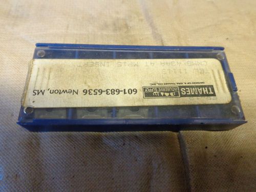 8 teledyne carbide inserts cnmg 434a 4t md15 for sale