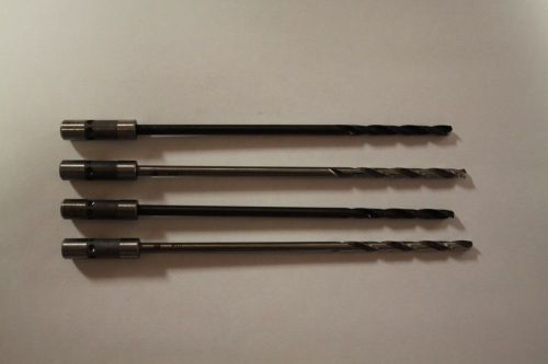 8 new drill bits-6ea #20 x 6&#034; lqc &amp; 2ea 7/32 x 6&#034; lqc american made! for sale
