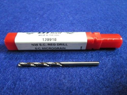 Gi tool 139918 #35 wire (.110) solid carbide drill jobber length usa made for sale