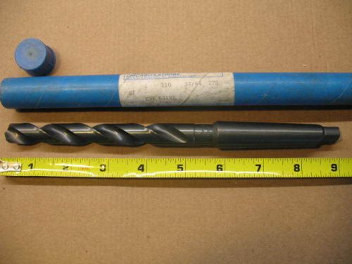 NEW Spiral Drill ChicagoLatrobe 37/64 2MT Taper Shank Drill HSS MORSE HIGH SPEED