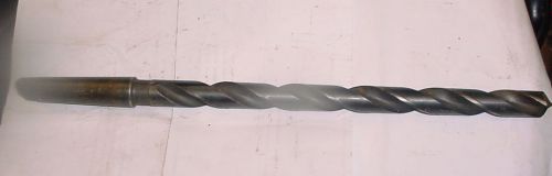 Cle-forge twist drill 13/16&#034; taper shank bit,16-1/2&#034; oal,hs, morse #3 high speed for sale
