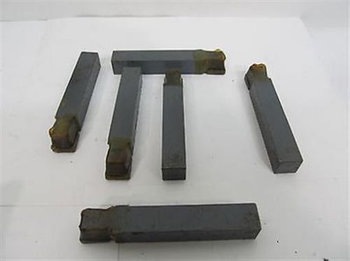 Brazed Single Point Carbide Tipped Bits - 6 each