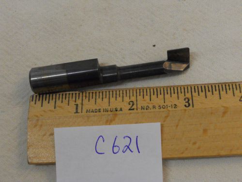 1 USED SOLID CARBIDE BORING BAR. 1/2&#034; SHANK. MICRO 100 STYLE. USA {C621}