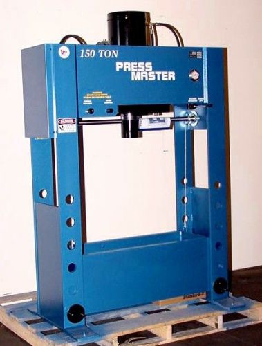 New 150 ton deluxe h-frame industrial hydraulic press for sale