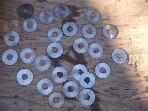 HSS Milling Cutters lot of 26 assorted milling cutters Poland, Globus etc