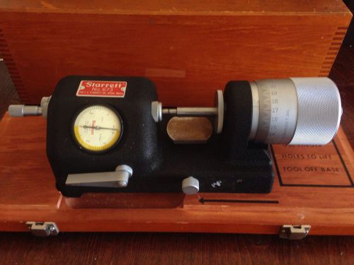 Starrett model 637 micrometer