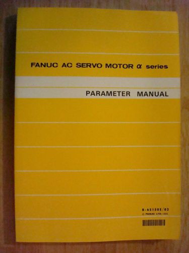 FANUC B-65150E/03 PARAMETER MANUAL