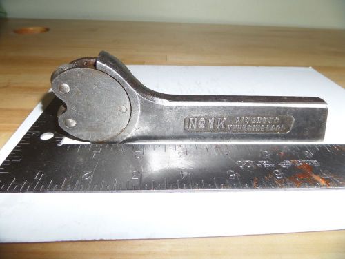 ARMSTRONG KNURLING TOOL No. 1K , CHICAGO IL SOUTH BEND ATLAS CRAFTSMAN ((#D62))