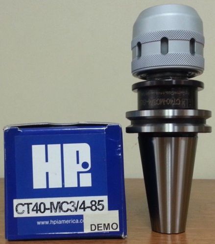 Hpi pioneer cat40 3/4 0.7500&#034; mill chuck 3.35&#034; **used** for sale