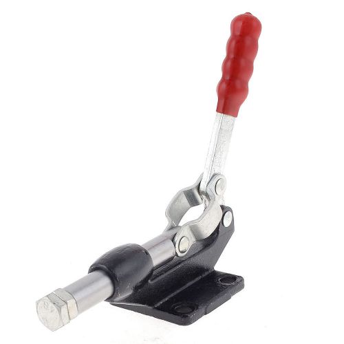 304E 42mm Plunger Strok Red Handle Push Pull Type Toggle Clamp 386Kg 851Lbs